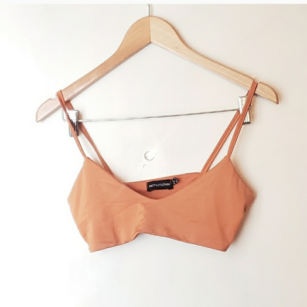 PrettyLittleThing Orange Bralette